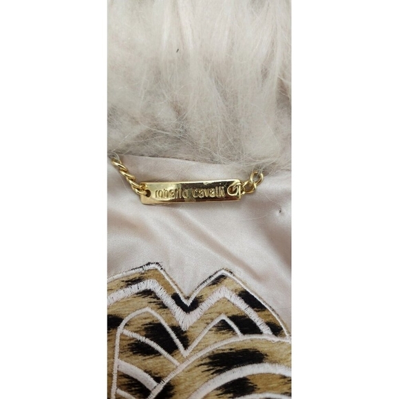 2008 ROBERTO CAVALLI Pale Pink Kidassia Fur Jacket - Picture 10 of 15